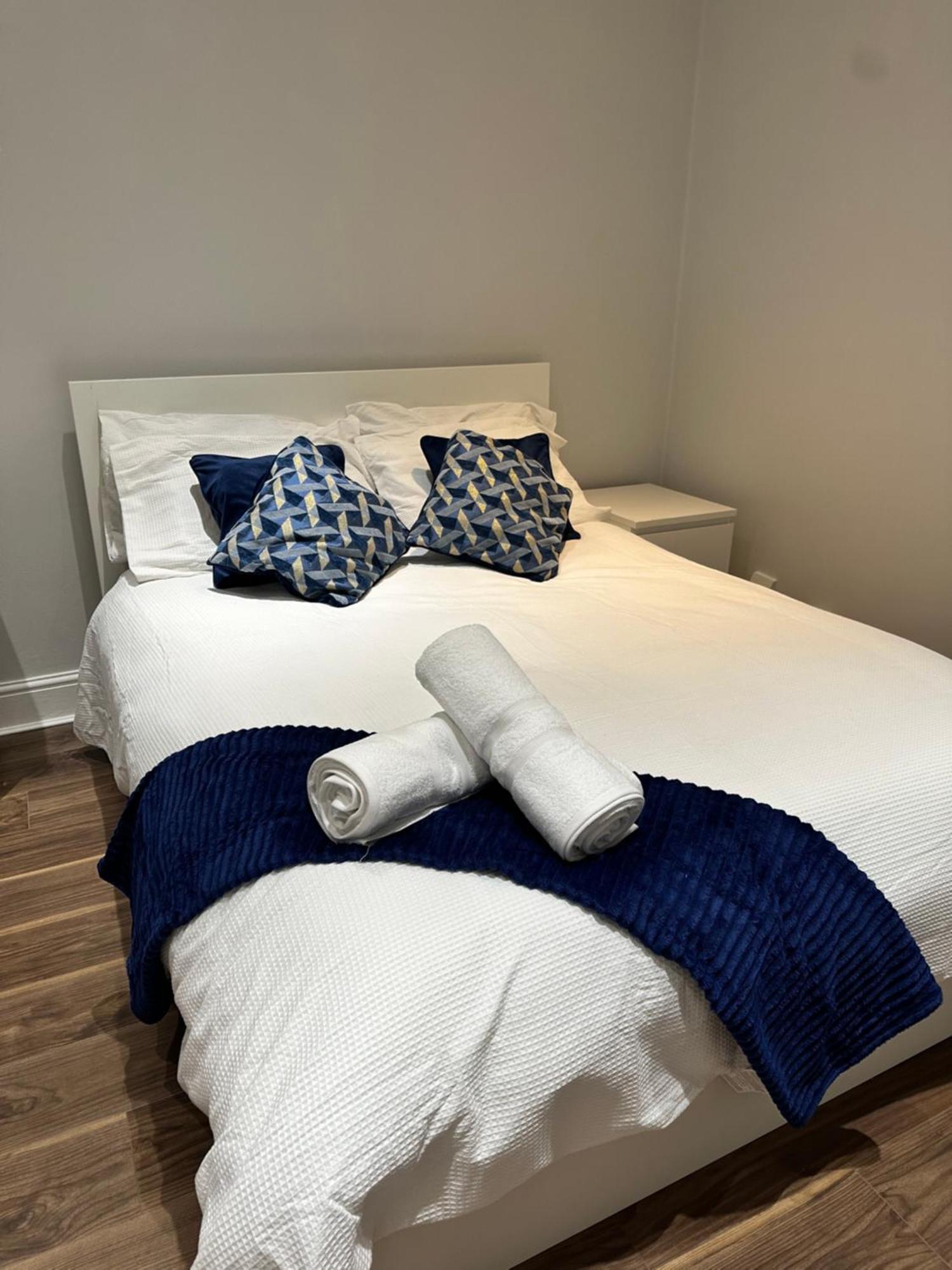 Liverpool Street Blue Bedroom Проживание в семье *